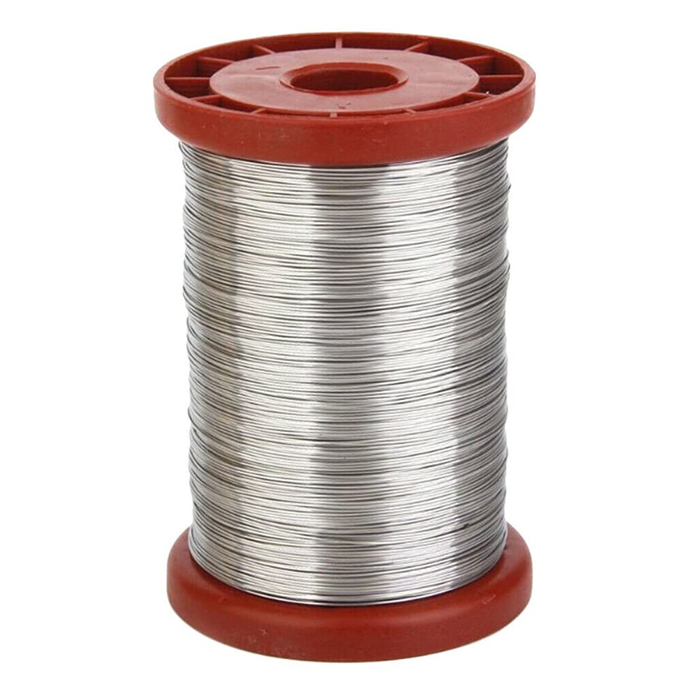 NEE 0.55mm Stainless Steel Bee Hive Frame Wire, Hive Frame Nest Steel Wire Beekeeping Equipment Bee Hive Tool Beekeeper Tool